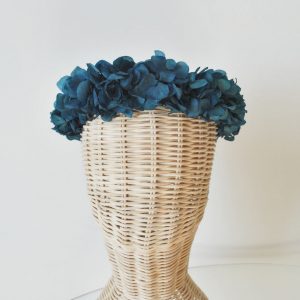 Diadema Hortensia Azul